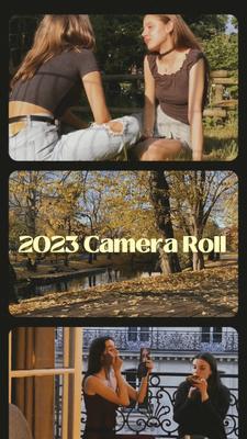 2023 Camera Roll CapCut Template